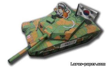 №1100 - K1A1 Main Battle Tank