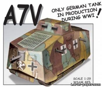 №1111 - A7V (Sturmpanzerwagen) [Fiddlers Green]