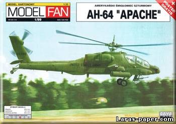 №1778 - AH-64 APACHE [Model Fan 012]