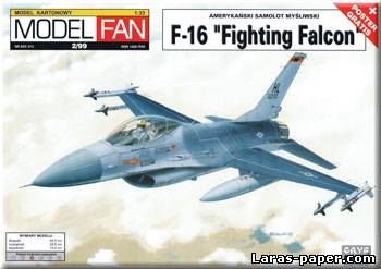 №2204 - F-16 Fighting Falcon [Model Fan 013]