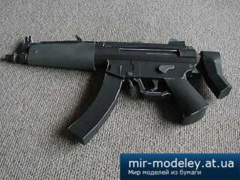 №2669 - Heckler & Koch MP5 A5 [Bongo Papercraft]