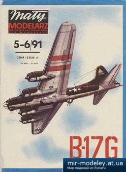 №2782 - Boeing B-17G Flying Fortrees [Maly Modelarz 1991-05-06]