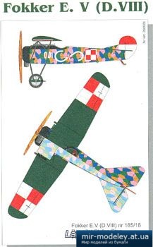 №2831 - Fokker E.V (D.VIII) [KEL 027]