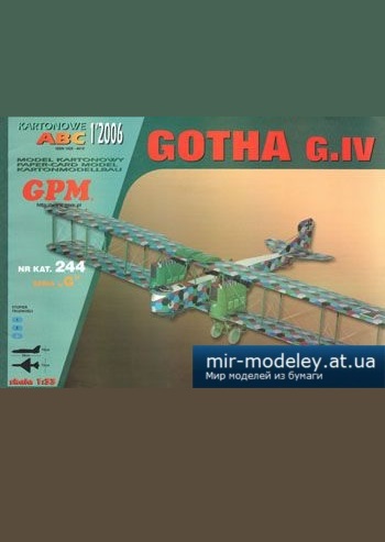 №2954 - Gotha G.IV [GPM 244]