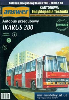 №3424 - Ikarus 280 [Answer KET 2009-01]