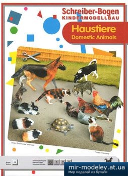№4957 - Haustiere Domestic Animals [Schreiber-Bogen 00687]