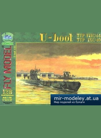 №5159 - U-boot typ VIIIC, typ IXC [Fly Model 128]