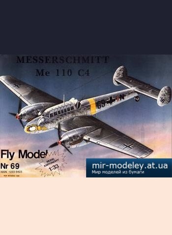 №5110 - Messerschmitt ME 110 C4 [Fly Model 069]
