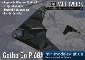 №5380 - Gotha Go P.60A [Thai Paperwork 06]