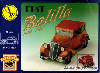 №696 - Fiat Balilla [Paper Kit]