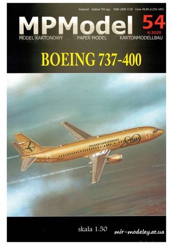 №8416 - Boeing 737-400 (Answer MPModel 2020-04)