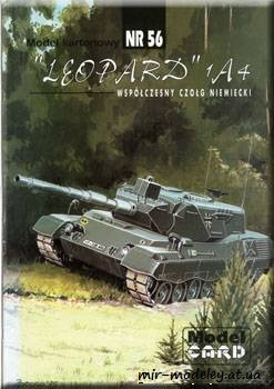№833 - Leopard 1A4 [Model Card 056]