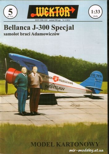 №8464 - Bellanca J-300 Specjal (Wektor 005)