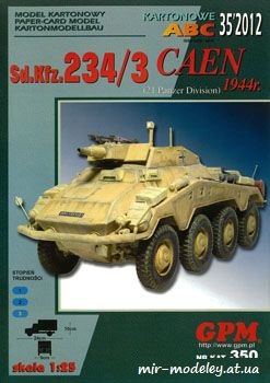 №66 - Sd.Kfz.234-3 Caen [GPM 350]