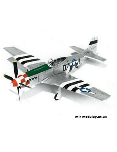 №10367 - P-51D Mustang (PMI 101) из бумаги