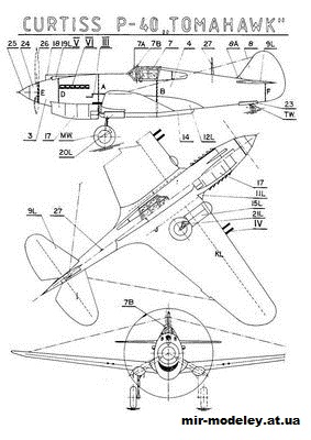 №10368 - Curtiss P-40 