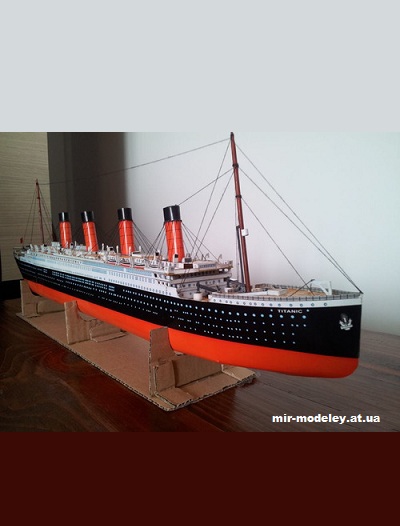 №10371 - Титаник / RMS Titanic (Betexa 026) из бумаги