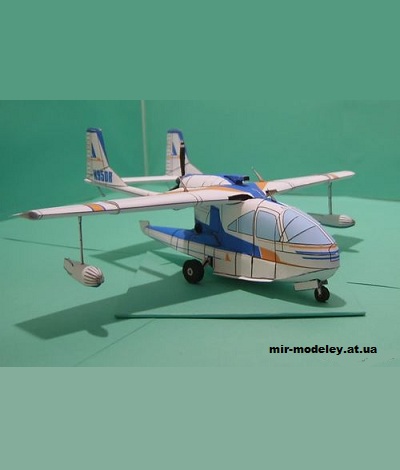 №10423 - SIAI Marchetti FN.333 'Riviera' (Kancho Iliev) из бумаги