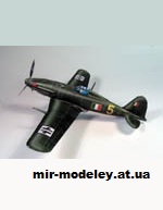 №10917 - Истребитель Fiat G55 Centauro (Fabrizio Prudenziati) из бумаги