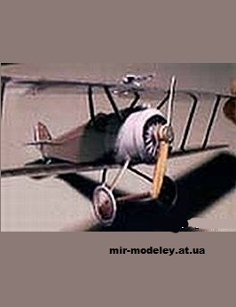 №10935 - Истребитель Sopwith Camel (Fabrizio Prudenziati) из бумаги