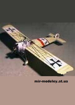 №10922 - Fokker Eindecker I-IV (Fabrizio Prudenziati) из бумаги