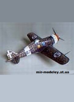 №10928 - Macchi C200 Saetta (Fabrizio Prudenziati) из бумаги