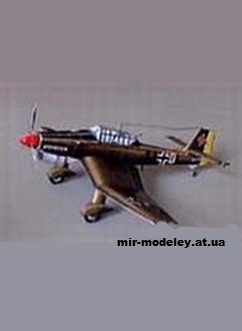 №10927 - Бомбардировщик Junkers Ju87 b-d Stuka (Fabrizio Prudenziati) из бумаги