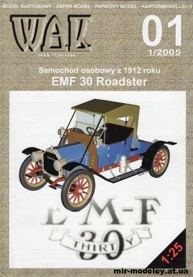 №11106 - EMF 30 Roadster (WAK 1/2005) из бумаги