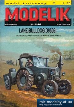 №1161 - Lanz-Bulldog D9506 [Modelik 2007-11]