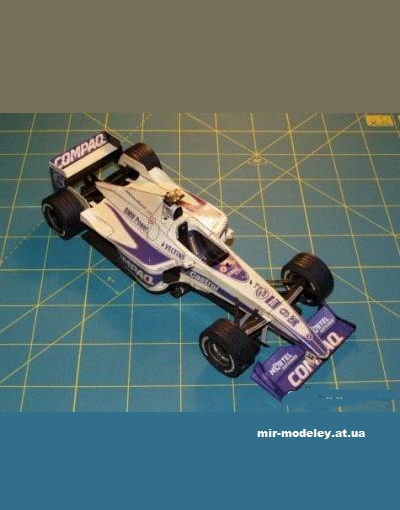 №11694 - Williams FW22 (Spinler 009) из бумаги