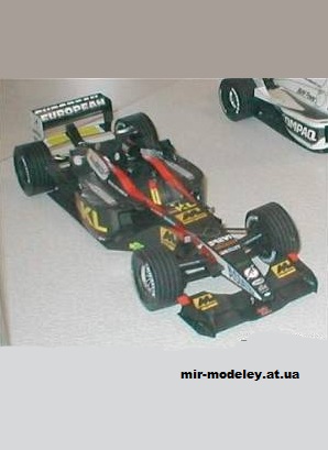 №11704 - Болид Minardi PS02 [Spinler 037] из бумаги