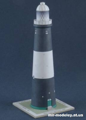 №12055 - Spurn Point Lighthouse (Paper Shipwright) из бумаги