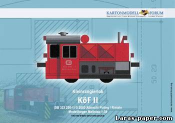 №1392 - 	Lokomotivy Ktsf II (Br 323) [Kartonmodell Forum]