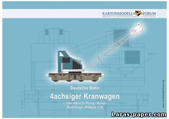 №1391 - 4achsiger Kranwagen [Kartonmodell Forum]