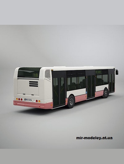 №14019 - Irisbus Citelis S/Citelis 12M/Citelis line/Citelis 10.6M/Citelis S EEV/Citelis 12M EEV (Petr Kudrej PK027) из бумаги