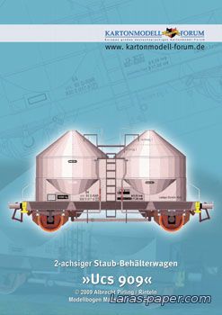 №1511 - Staub-Behaelterwagen [Kartonmodell Forum]
