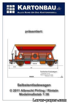 №1506 - Selbstentladewagen [Kartonmodell Forum]