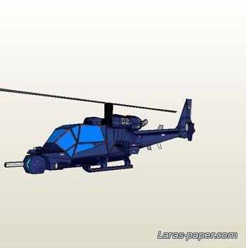 №1799 - Blue Thunder High-Tech Helicopter