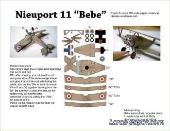 №1929 - Nieuport 11 “Bebe” (3 варианта)