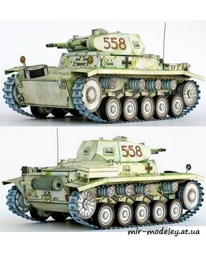 №253 - Nemecky tank Pz Kmpfw II C [ABC 1993-11-12]