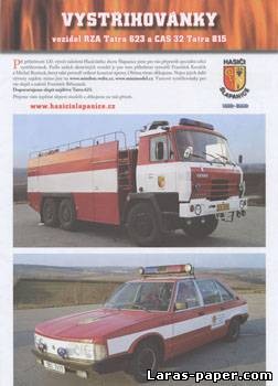 №2073 - Vozidel RZA Tatra 623 a CAS 32 Tatra 815