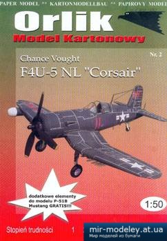№2327 - F4u-5 Nl Corsair [Orlik 002]