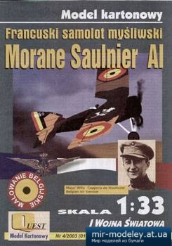 №2443 - Francuski samolot Morane Saulnier AI [Quest 016]