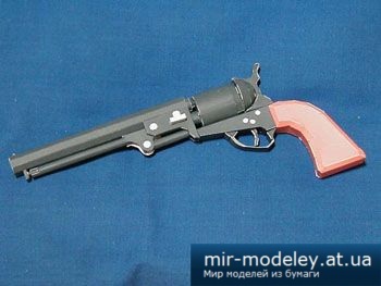 №2656 - Adams M 1851 Revolver [Bongo Papercraft]