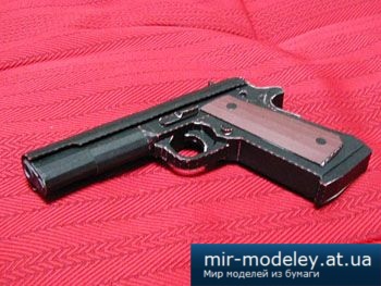 №2635 - Colt 45 M1911 Auto pistol [Bongo Papercraft]