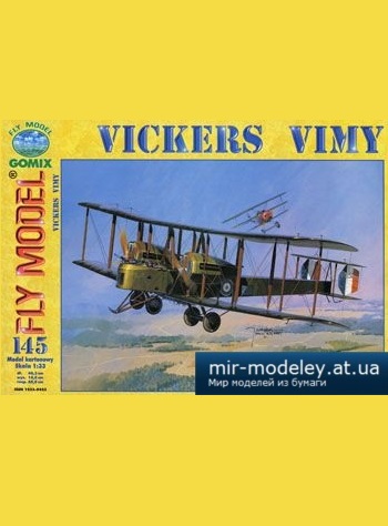 №2957 - Vickers Vimy [Fly Model 145]