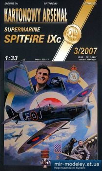 №3114 - Spitfire Mk.IXc, Wg Cdr «Johnnie» Johnson [Перекрас Halinski KA 3/2007]