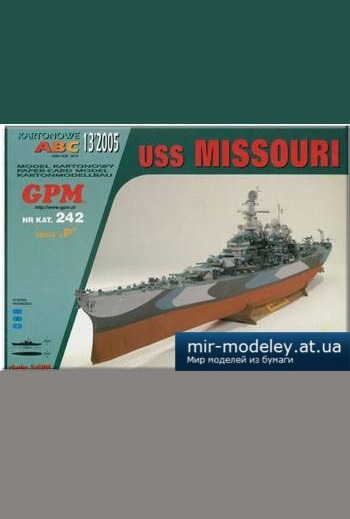 №3264 - USS MISSOURI [GPM 242]