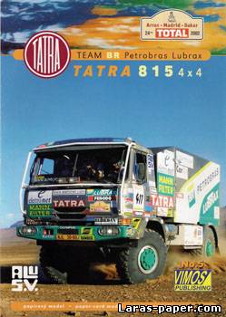№3651 - Tatra 815 4x4 Team BR Petrobras Lubrax Dakar 2002 [Vimos 005]