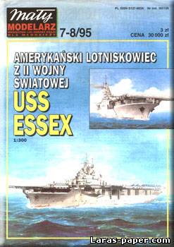 №3716 - USS Essex [Maly Modelarz 1995-07-08]